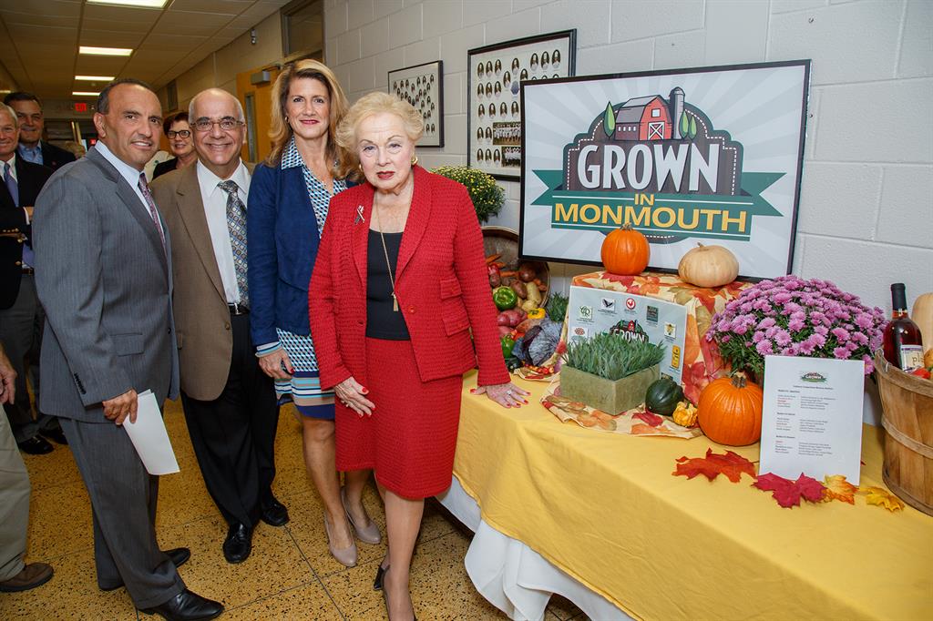 Freeholder Director Thomas A. Arnone, Culinary Education Center Director Michael Sirianni, Freeholder Deputy Director Serena DiMaso and Freeholder Lillian G. Burry are pictured at the Grown in Monmouth Culinary Competition on Oct. 17 in Asbury Park, NJ.